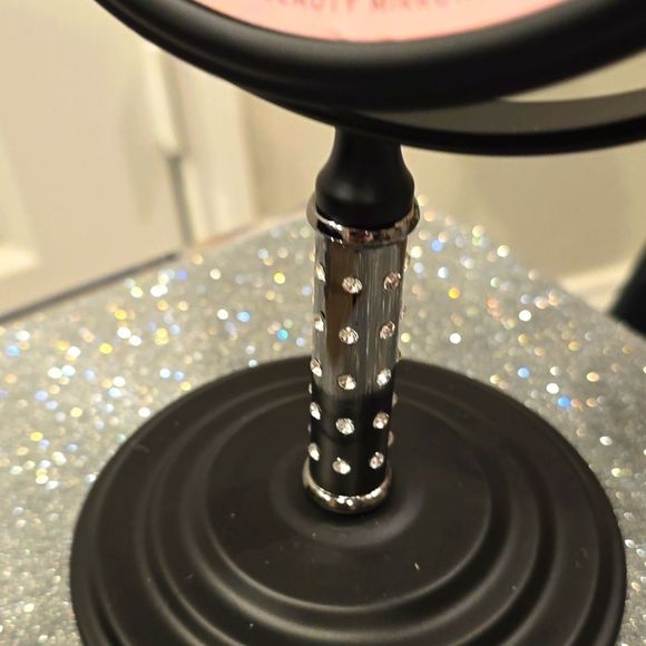 Danielle Creations Studded Stem Standing Mirror - Picture 5 of 7